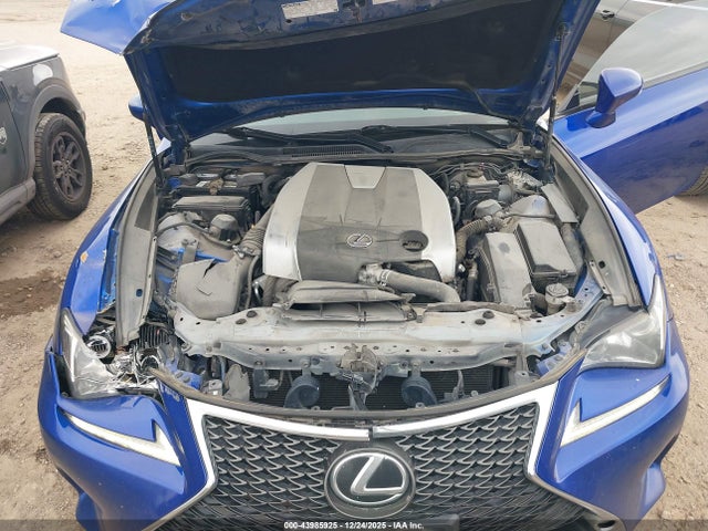 2015 Lexus Rc 350 მანქანა იყიდება აუქციონზე, vin: JTHHE5BC2F5007941, აუქციონის ნომერი: 43985925