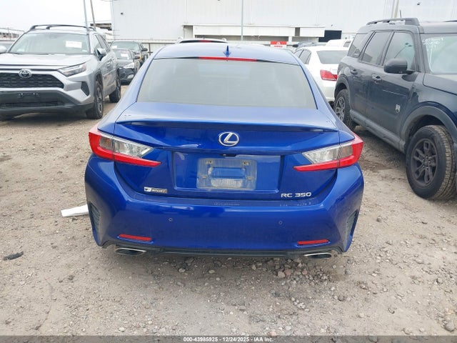 2015 Lexus Rc 350 მანქანა იყიდება აუქციონზე, vin: JTHHE5BC2F5007941, აუქციონის ნომერი: 43985925
