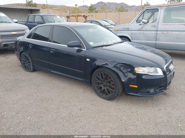 2008 AUDI A4 WAUDF78E58A137513