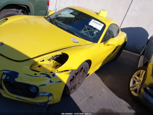 2014 PORSCHE CAYMAN WP0AB2A80EK192398 Photo 1