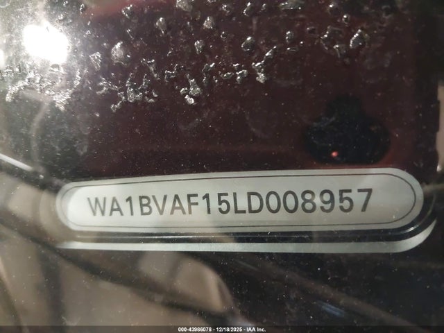 2020 AUDI Q8 WA1BVAF15LD008957 Photo 8