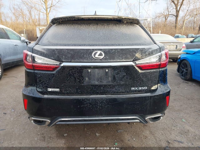 2017 Lexus Rx 350 F Sport მანქანა იყიდება აუქციონზე, vin: 2T2BZMCA9HC085962, აუქციონის ნომერი: 43986087