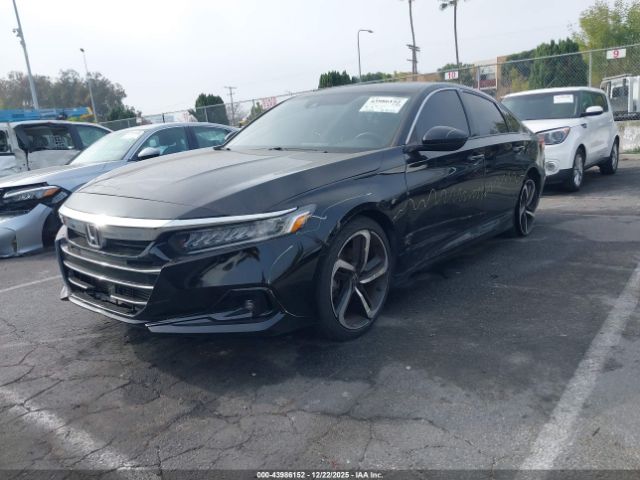 2021 HONDA ACCORD 1HGCV1F48MA021811 Photo 1