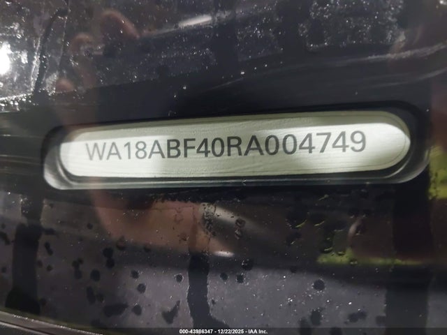 Auction sale of the 2024 Audi A4 Allroad Premium Plus 45 Tfsi Quattro S Tronic, vin: WA18ABF40RA004749, lot number: 43986347