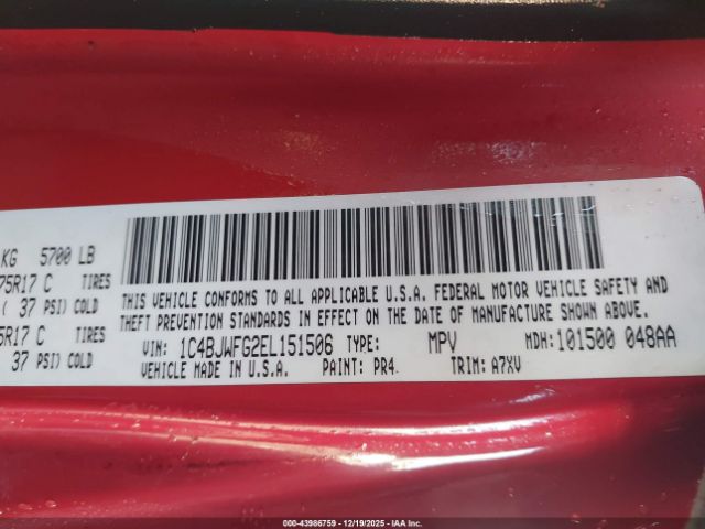 2014 JEEP WRANGLER UNLIMITED 1C4BJWFG2EL151506 Photo 8