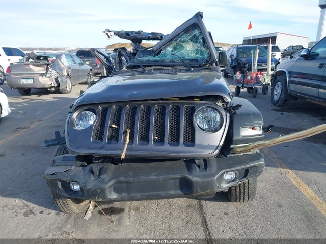 Auction sale of the 2021 Jeep Wrangler Unlimited Sport S 4x4, vin: 1C4HJXDM3MW823742, lot number: 43987004