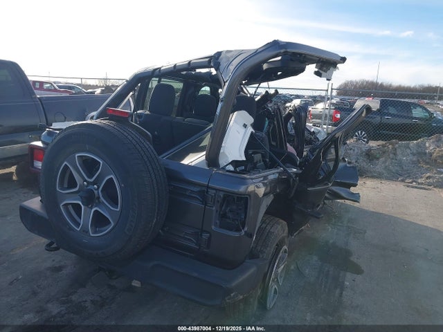 Auction sale of the 2021 Jeep Wrangler Unlimited Sport S 4x4, vin: 1C4HJXDM3MW823742, lot number: 43987004