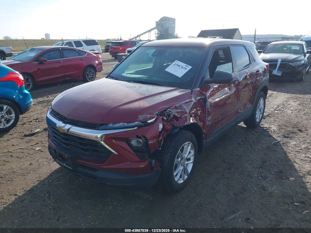 2024 Chevrolet Trailblazer Fwd Ls მანქანა იყიდება აუქციონზე, vin: KL79MMSL1RB120897, აუქციონის ნომერი: 43987039