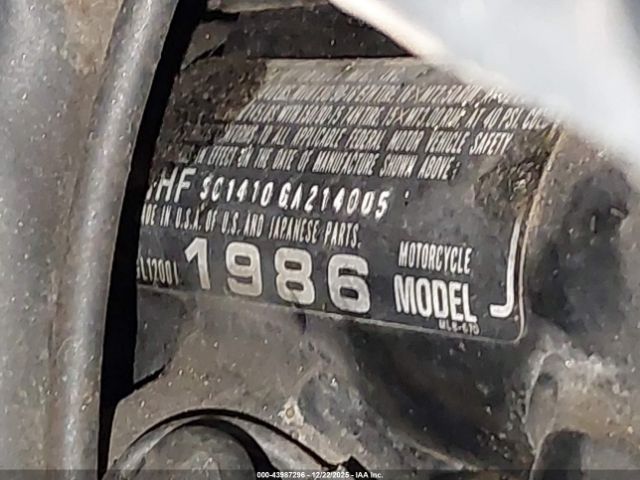 1986 HONDA GL1200 1HFSC1410GA214005 Photo 9