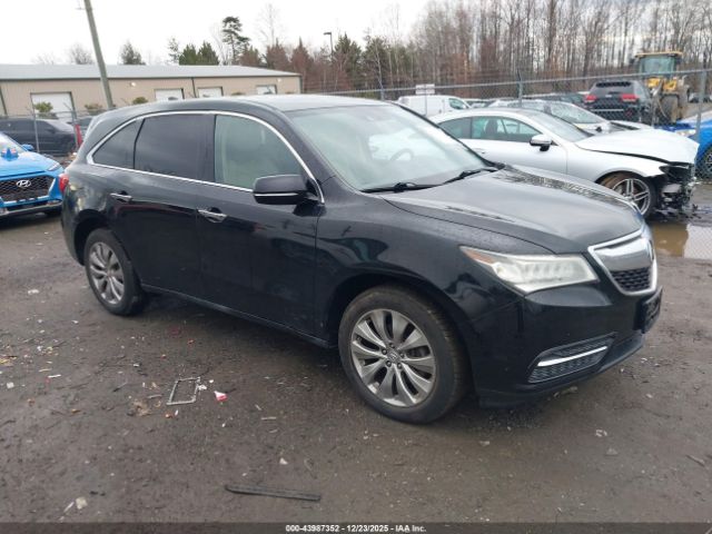 2014 ACURA MDX 5FRYD4H49EB024486