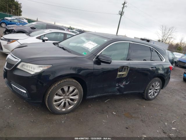 2014 ACURA MDX 5FRYD4H49EB024486 Photo 5