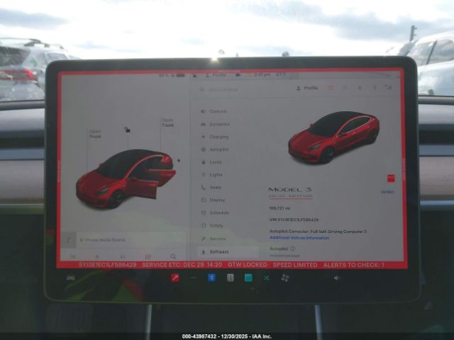 2020 TESLA MODEL 3 5YJ3E1EC1LF586429 Photo 6