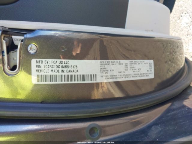 2021 CHRYSLER VOYAGER 2C4RC1DG1MR516178 Photo 8