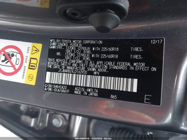 JTJBARBZ4J2162920 Lexus NX 300