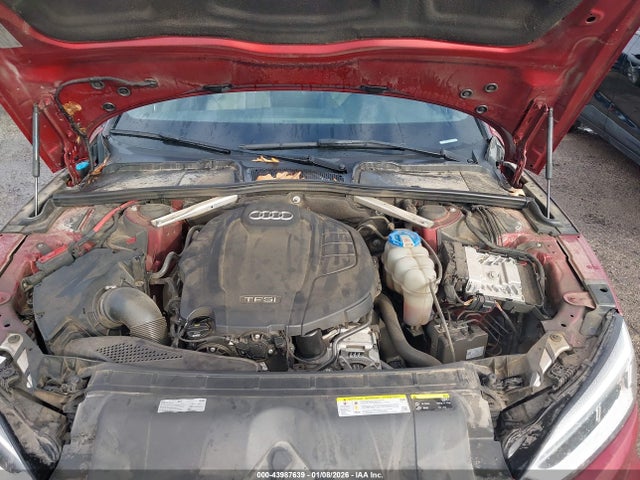 43987639 :رقم المزاد ، WAUENCF50JA010225 vin ، 2018 Audi A5 2.0t Premium مزاد بيع