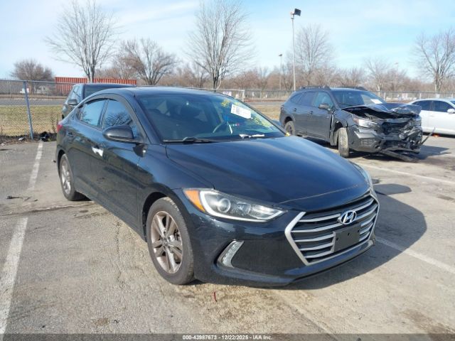 2018 HYUNDAI ELANTRA 5NPD84LF3JH262598