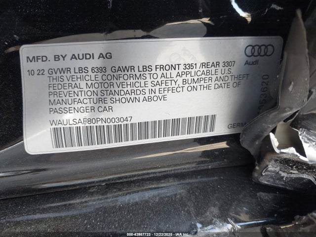 2023 AUDI S8 WAULSAF80PN003047 Photo 8