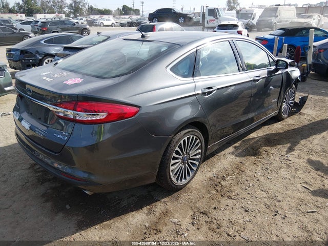 43988194 :رقم المزاد ، 3FA6P0LU6HR398885 vin ، 2017 Ford Fusion Hybrid Se مزاد بيع