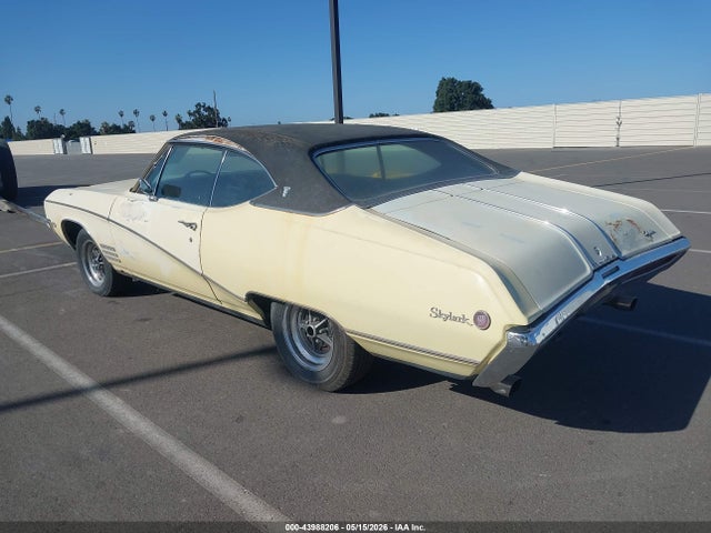 1968 Buick Skylark მანქანა იყიდება აუქციონზე, vin: 435378H372483, აუქციონის ნომერი: 43988206