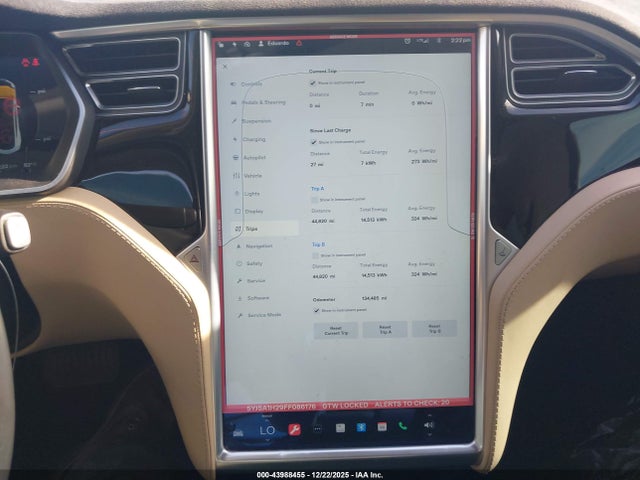 Tesla Model S 70d/85d/p85d 2015 5YJSA1H29FF086176 Image 19