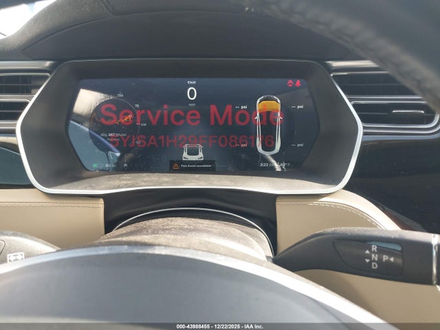 2015 TESLA MODEL S 5YJSA1H29FF086176 Photo 6