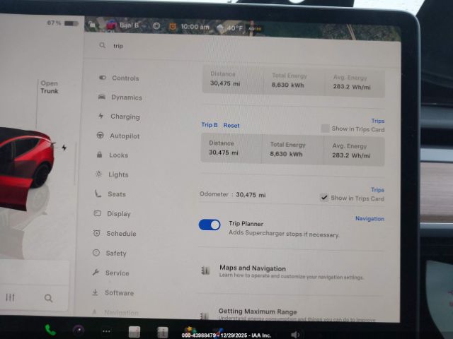 2023 TESLA MODEL Y 7SAYGDEFXPF906769 Photo 6