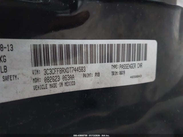 2013 FIAT 500 3C3CFFBRXDT744583 Photo 8