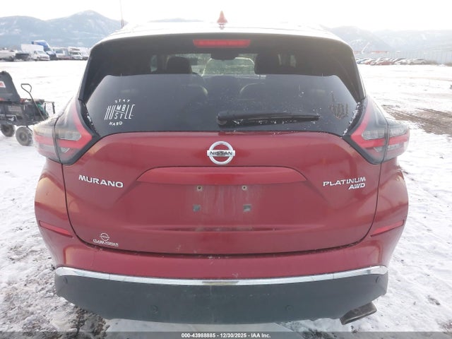 Aukcja sprzedaży 2020 Nissan Murano Platinum Intelligent Awd, vin: 5N1AZ2DS0LN152705, numer aukcji: 43988885