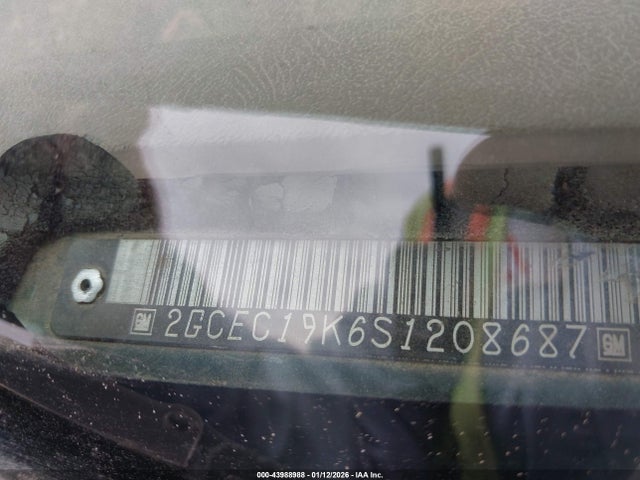 1995 CHEVROLET GMT-400 2GCEC19K6S1208687 Photo 8