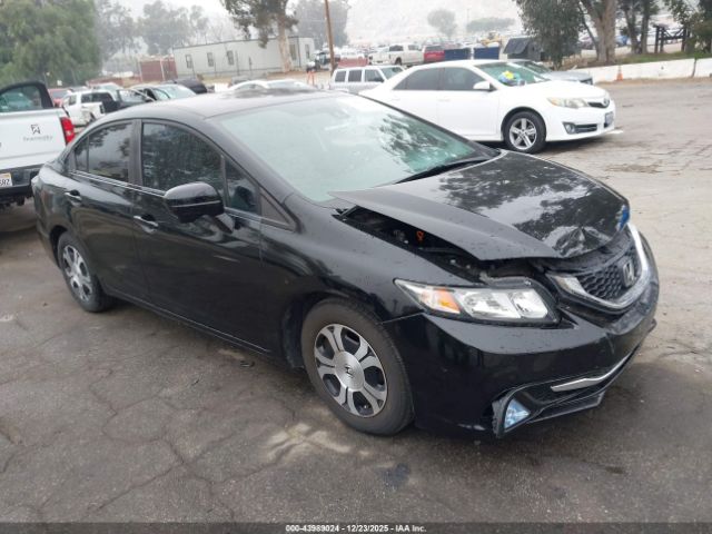 2014 HONDA CIVIC HYBRID 19XFB4F24EE201662