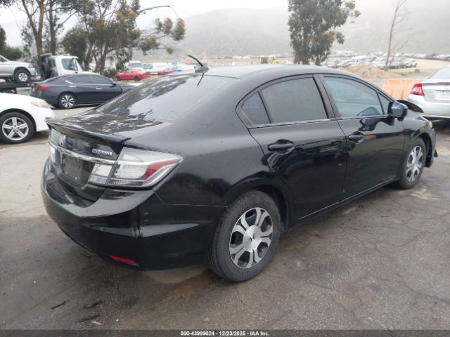 2014 HONDA CIVIC HYBRID 19XFB4F24EE201662 Photo 3