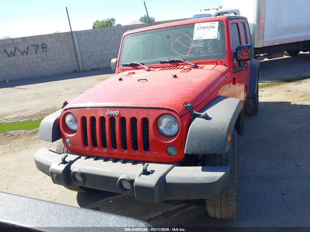 1C4BJWDG1HL732938 Jeep Wrangler Unlimited Sport 4x4