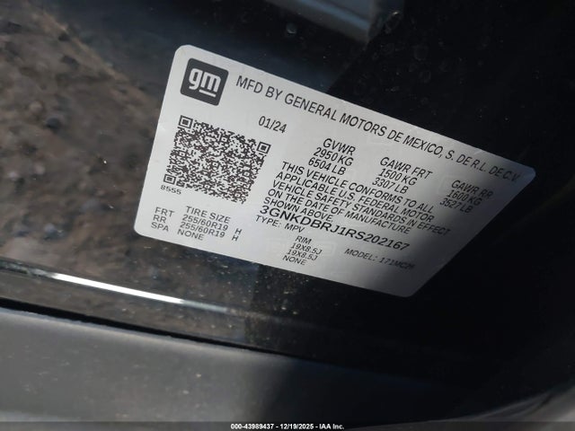 Chevrolet Blazer Ev Eawd 2lt 2024 3GNKDBRJ1RS202167 Image 9