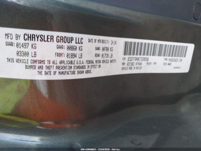 2014 FIAT 500 3C3CFFBR0ET228556 Photo 8