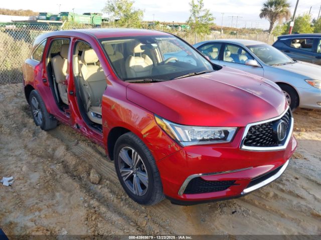 2019 ACURA MDX 5J8YD3H38KL009796