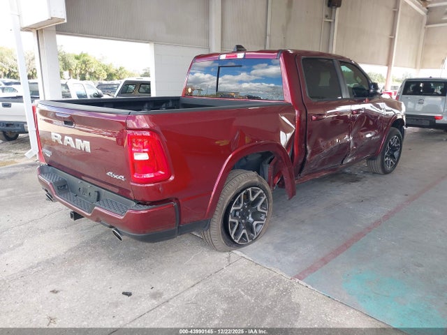 2025 Ram 1500 Laramie  4x4 5'7 Box მანქანა იყიდება აუქციონზე, vin: 1C6SRFJP6SN758435, აუქციონის ნომერი: 43990145