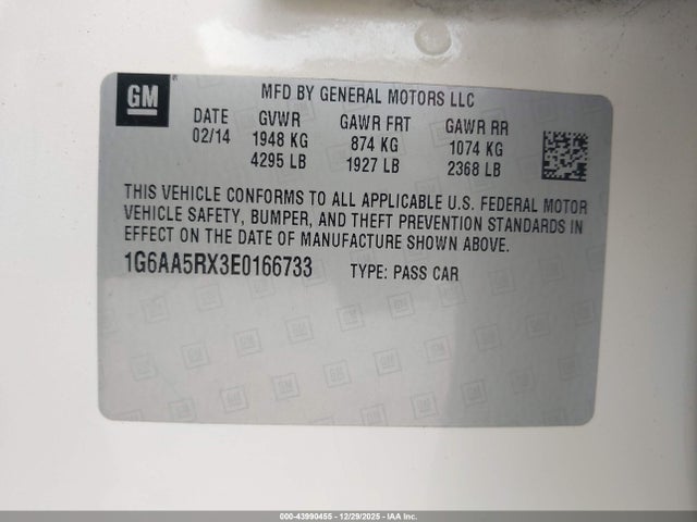 2014 CADILLAC ATS 1G6AA5RX3E0166733 Photo 8