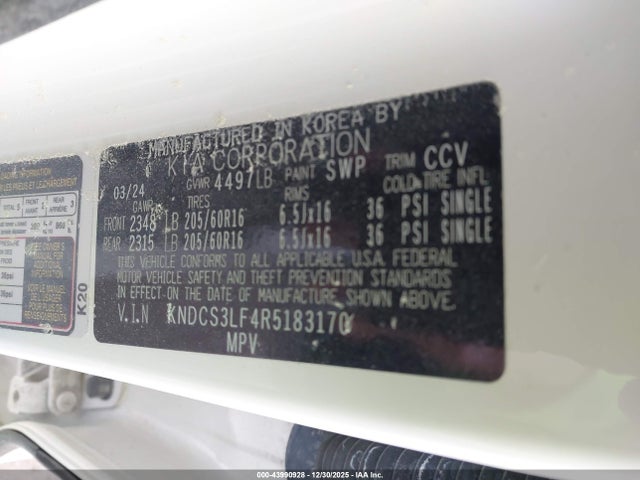 2024 KIA NIRO PLUG-IN HYBRID KNDCS3LF4R5183170 Photo 8