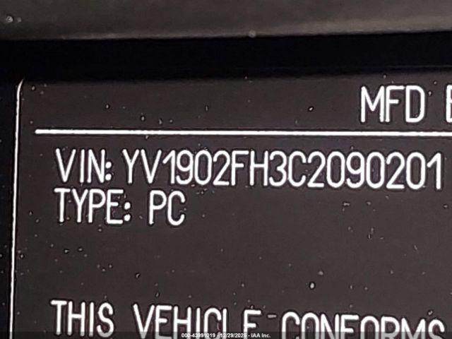 2012 VOLVO S60 YV1902FH3C2090201 Photo 8