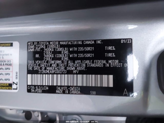 Lexus Rx 500h F Sport Performance 2023 2T2BCMEA9PC002723 Image 9