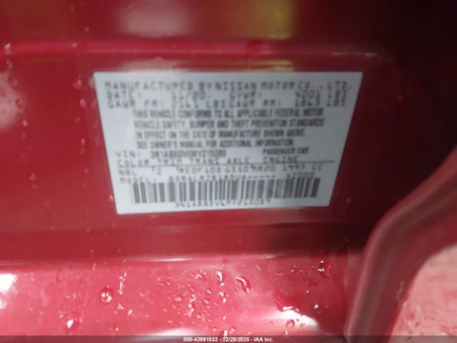 2021 NISSAN SENTRA 3N1AB8DV6MY215089 Photo 8