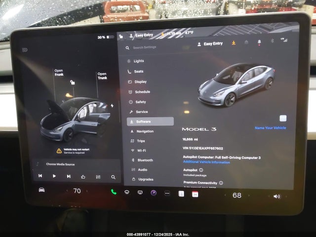 2023 TESLA MODEL 3 5YJ3E1EAXPF657602 Photo 6