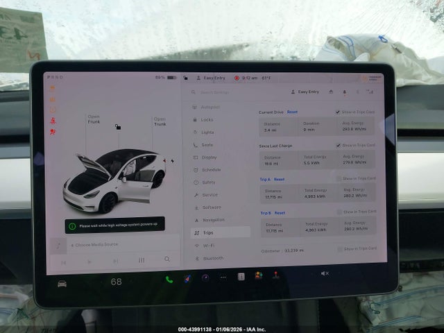2021 TESLA MODEL Y 5YJYGDED3MF124692 Photo 6