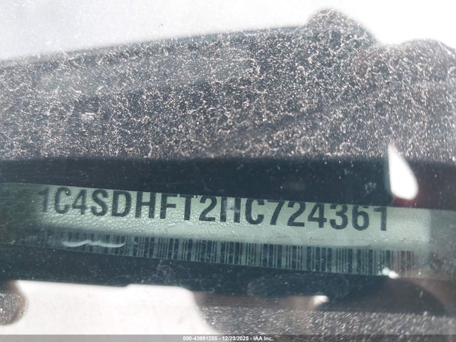 1C4SDHFT2HC724361 Dodge Durango Special Service Rwd