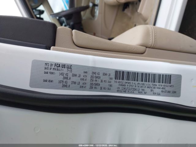 2015 JEEP GRAND CHEROKEE 1C4RJFCG1FC934112 Photo 8