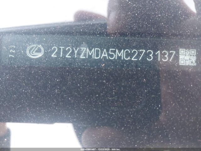 2021 LEXUS RX 350 2T2YZMDA5MC273137 Photo 8