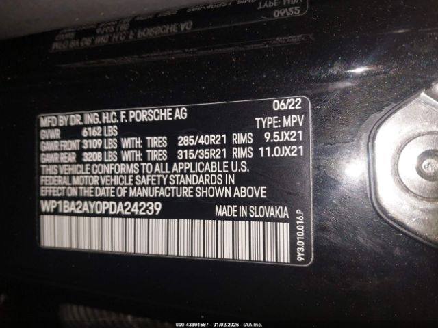 2023 PORSCHE CAYENNE COUPE WP1BA2AY0PDA24239 Photo 8