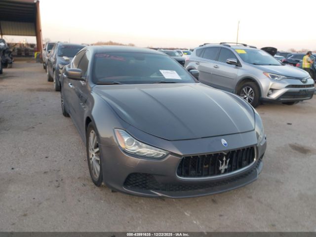 2014 MASERATI GHIBLI ZAM57RTA9E1081345