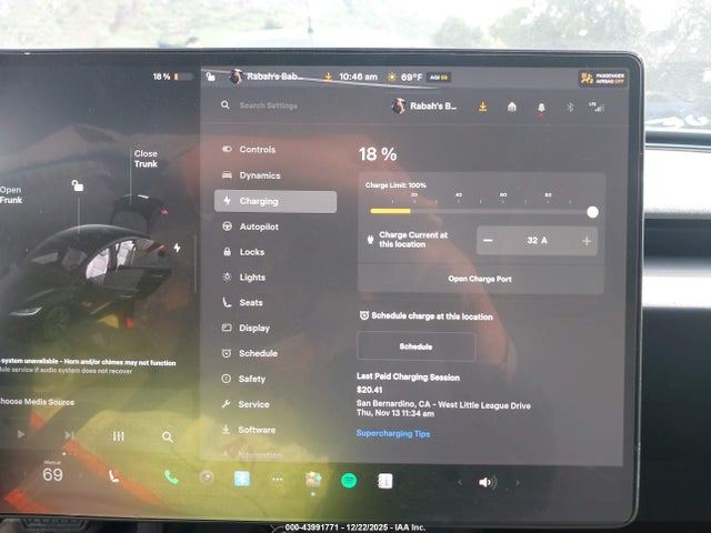 43991771 :رقم المزاد ، 5YJ3E1EA6RF785158 vin ، 2024 Tesla Model 3 Long Range Dual Motor All-wheel Drive/rear-wheel Drive مزاد بيع