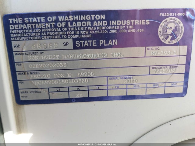 2005 OTHER OTHER 1NCA990S150103820 Photo 8